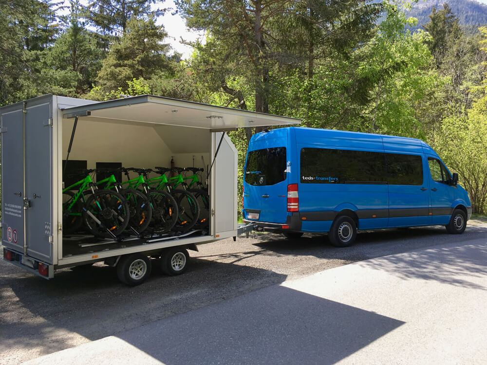 bike transport trailer